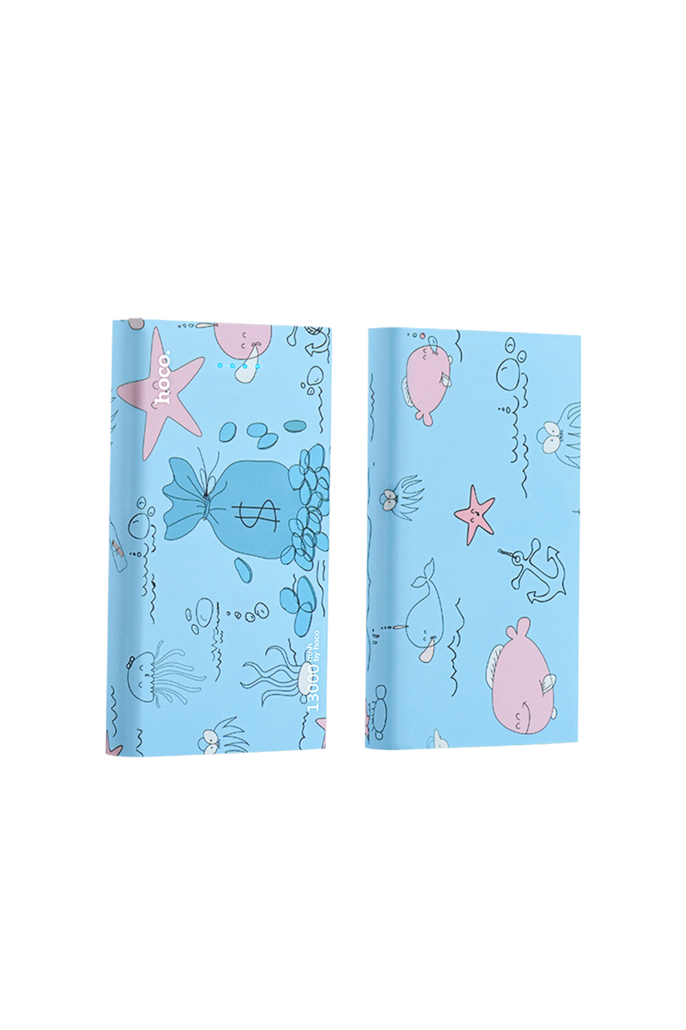 hoco แบตเตอรี่สำรอง power bank13000 mah รุ่น hoco B12D-13000 OCEAN POWER BANK