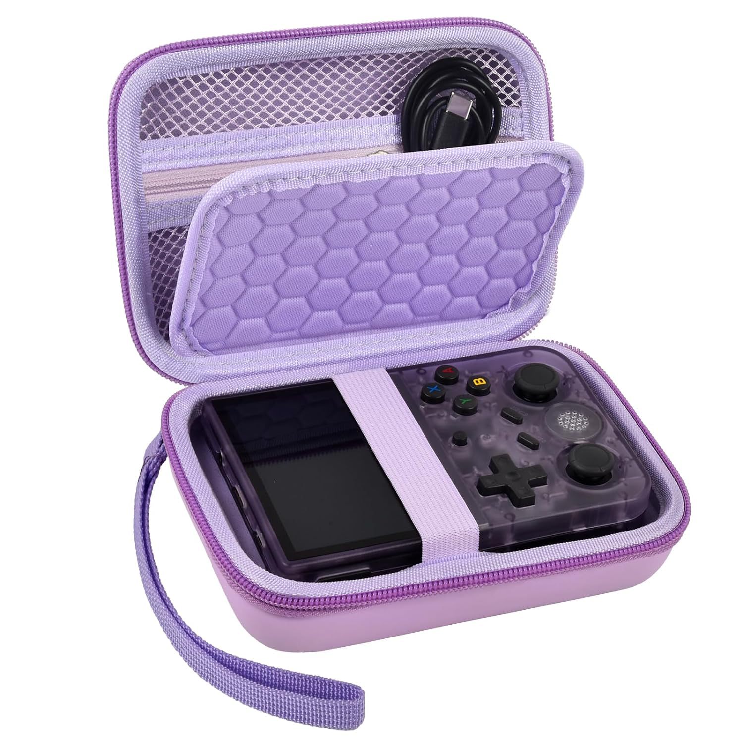 รับผลิตกระเป๋าสีม่วง ใส่เกมส์ กระเป๋ากล้อง กระเป๋าลำโพง งานพรีเมี่ยม สกรีนโลโก้ กระเป๋าออแกไนเซอร์สำหรับจัดเก็บหูฟัง