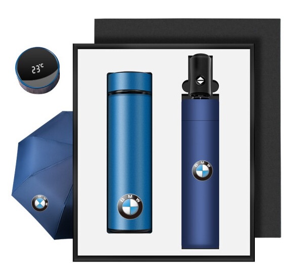 รับสกรีน รับผลิต ชุดของขวัญ ชุดกิ๊ฟเซ็ต giftset กระบอกน้ำ+ร่ม