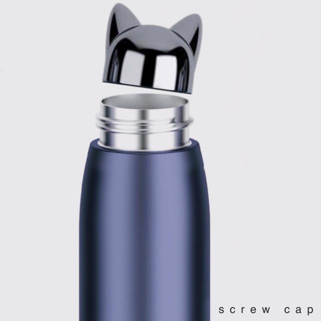 กระบอกน้ำสแตนเลสน้องแมว3มิติ กระบอกน้ำเก็บอุณหภูมิ 300ml