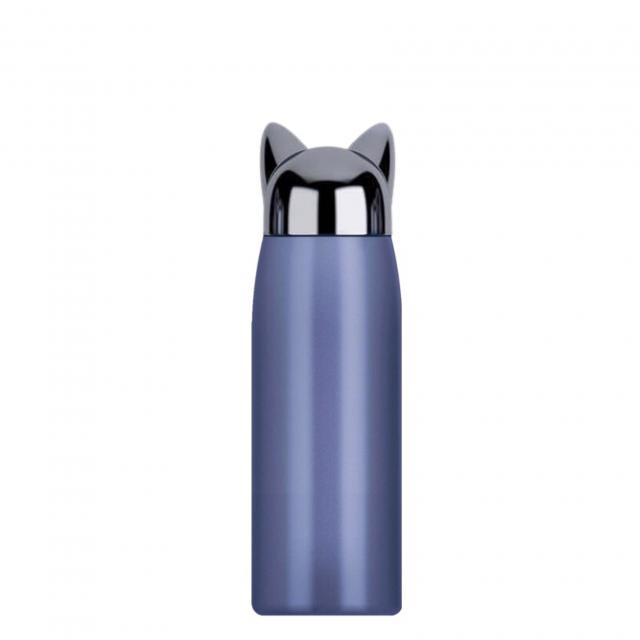 กระบอกน้ำสแตนเลสน้องแมว3มิติ กระบอกน้ำเก็บอุณหภูมิ 300ml