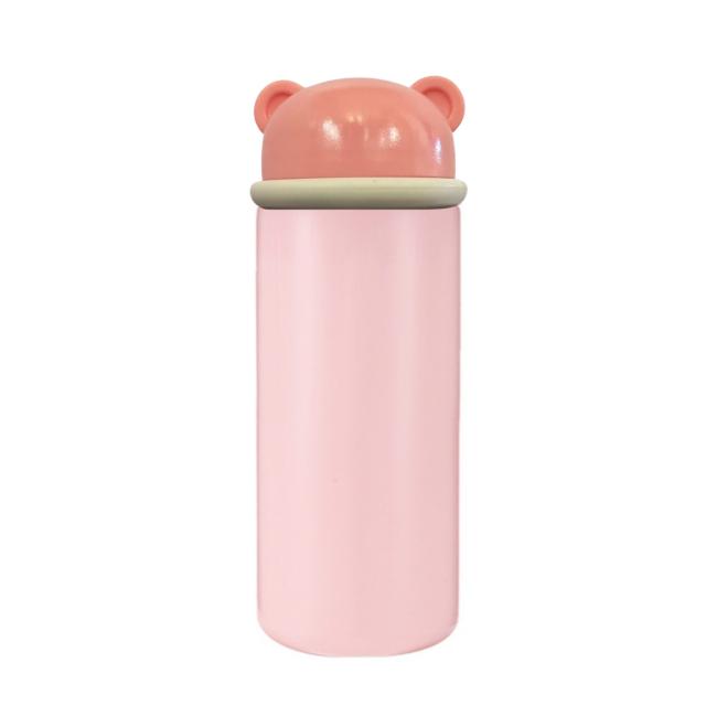 กระบอกน้ำสแตนเลสน้องหมีสแตนเลส กระบอกน้ำเก็บอุณหภูมิ 350ml