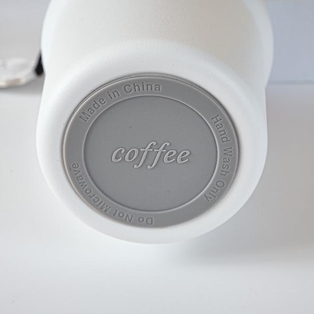 Coffee cup stainless steel tumbler แก้วกาแฟสแตนเลสฝาล็อคเก็บอุหภูมิ 600ml