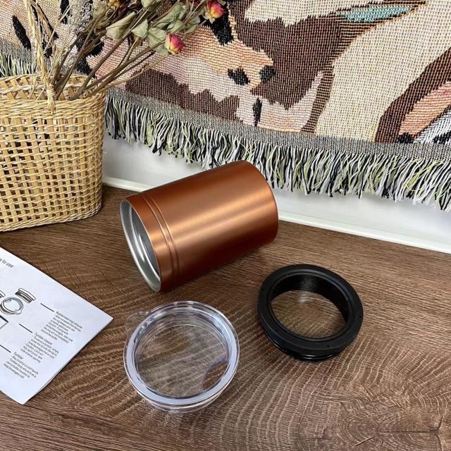 Copper vacuum insulation 12oz แก้วน้ำสแตนเลสเก็บอุหภูมิ แก้วเก็บความเย็น แก้วใส่เบียร์
