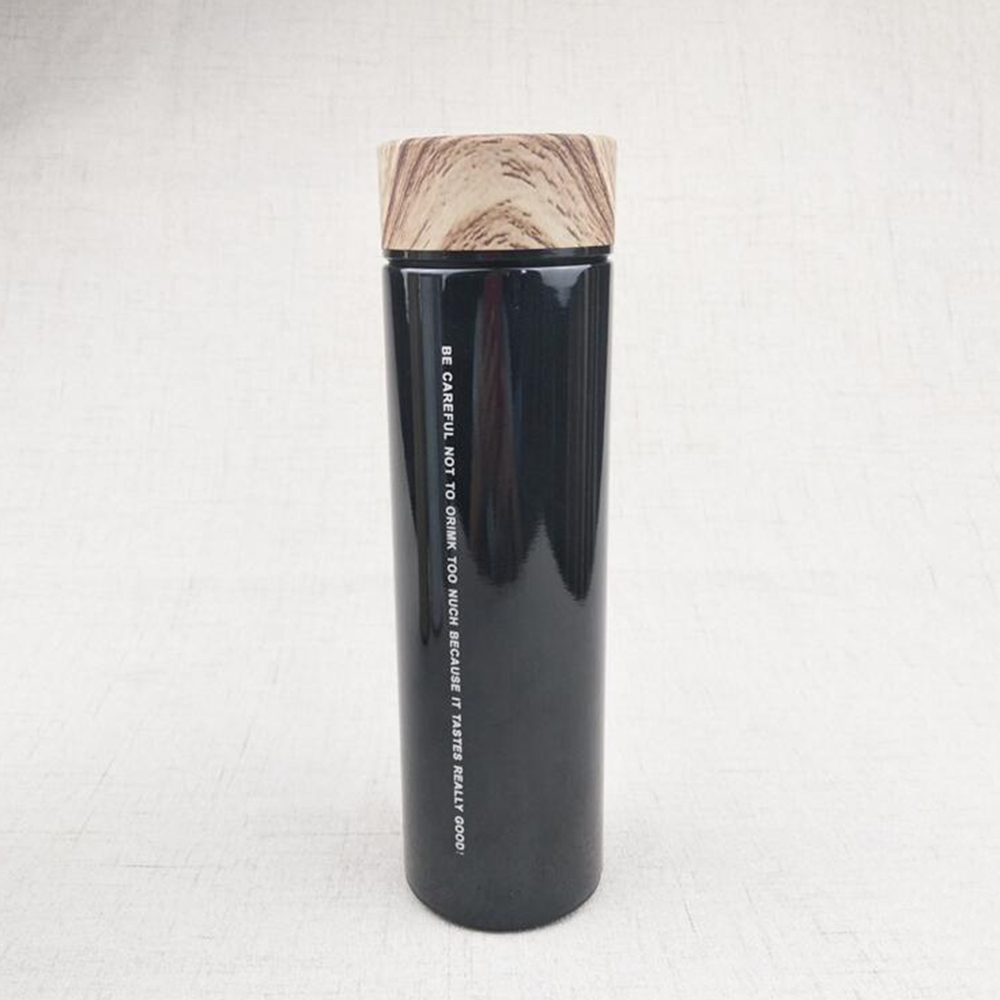 กระบอกน้ำ แก้วเก็บความร้อน-เย็น สแตนเลส 304 ความจุ 500ml-520ml