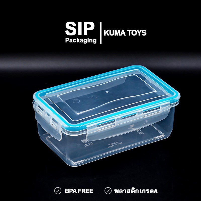 กล่องอาหาร กล่องข้าว กล่องถนอมอาหาร พลาสติก Snap lock สามารถนำเข้าไมโครเวฟ