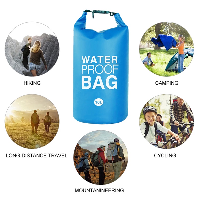 กระเป๋ากันน้ำ ถุงกันน้ำ ถุงทะเล ชายหาด Beach Travel Waterproof Bag 
