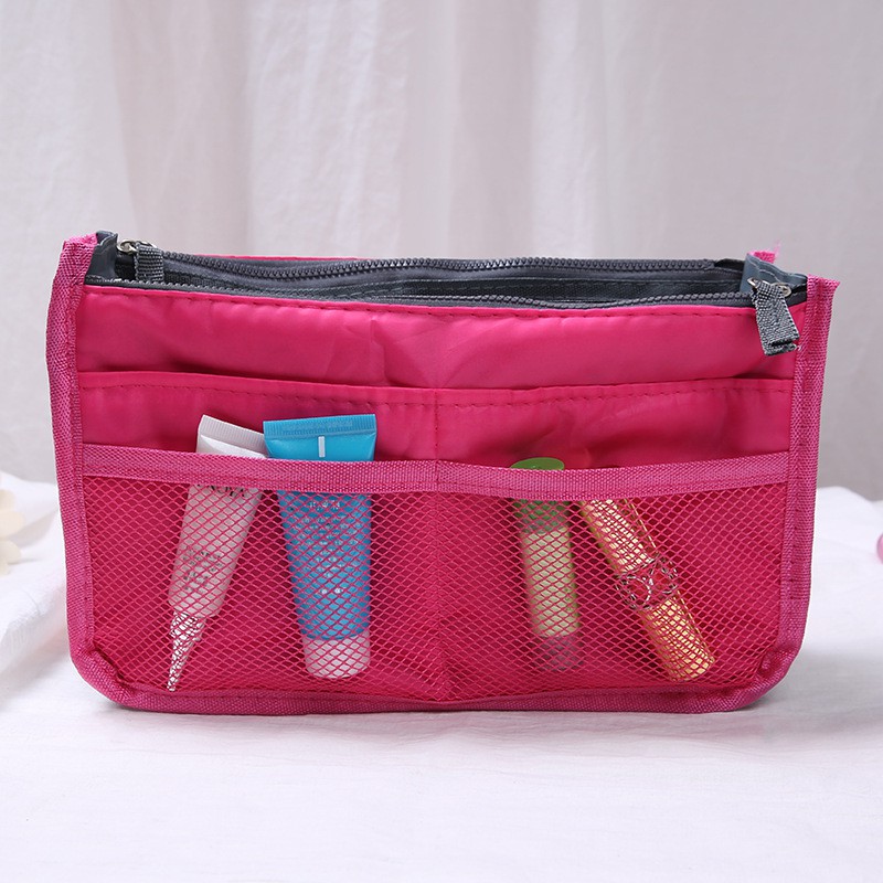 กระเป๋าจัดระเบียบBag in Bag 13 ช่อง กระเป๋าถือ กระเป๋าสะพายข้าง กระเป๋ากันน้ำ กระเป๋าแยกช่อ