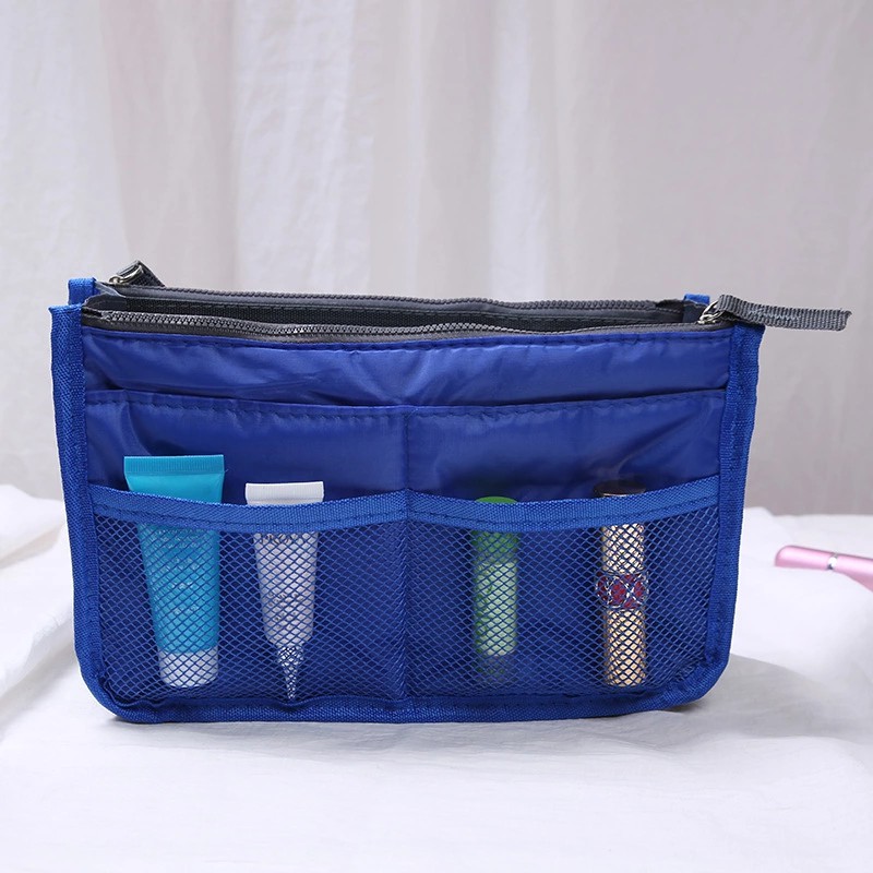 กระเป๋าจัดระเบียบBag in Bag 13 ช่อง กระเป๋าถือ กระเป๋าสะพายข้าง กระเป๋ากันน้ำ กระเป๋าแยกช่อ