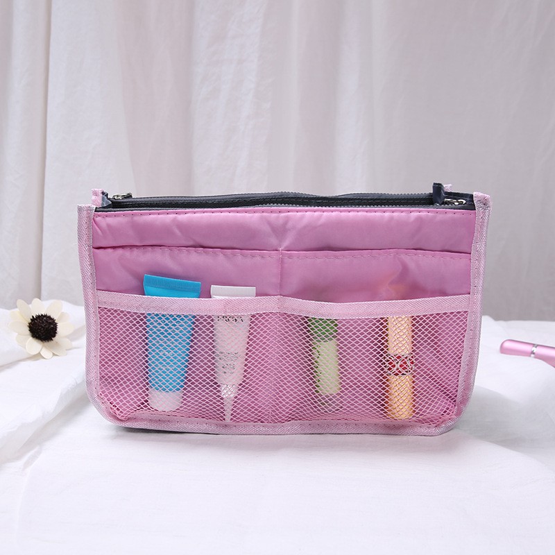 กระเป๋าจัดระเบียบBag in Bag 13 ช่อง กระเป๋าถือ กระเป๋าสะพายข้าง กระเป๋ากันน้ำ กระเป๋าแยกช่อ