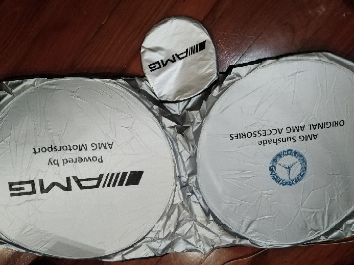  ม่านบังแดดกัน UV รถยนต์ แผ่นบังแดดในรถยนต์แบบพับเก็บได้
