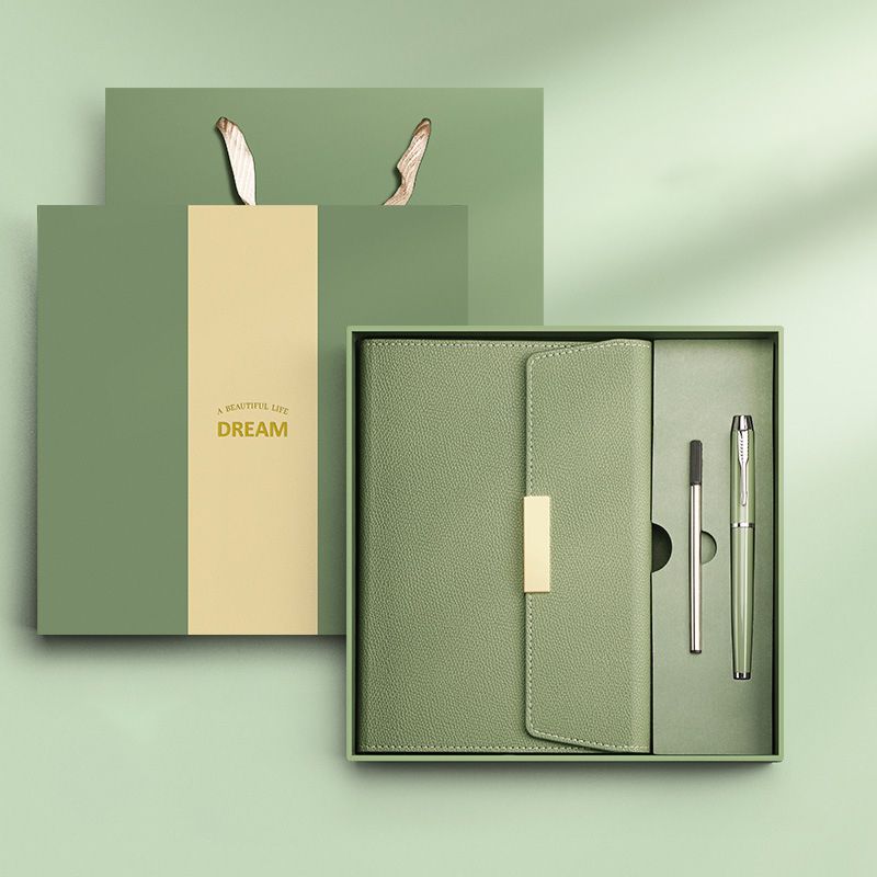ชุดของขวัญ ของแจกบริษัท ชุดเซ็ทรับไหว้ ชุดเช็ทสมุด+ปากกา รวมกล่องgiftset