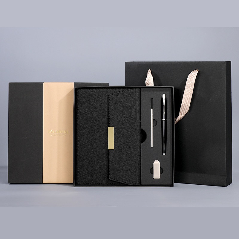 ชุดของขวัญ ของแจกบริษัท ชุดเซ็ทรับไหว้ ชุดเช็ทสมุด+ปากกา รวมกล่องgiftset