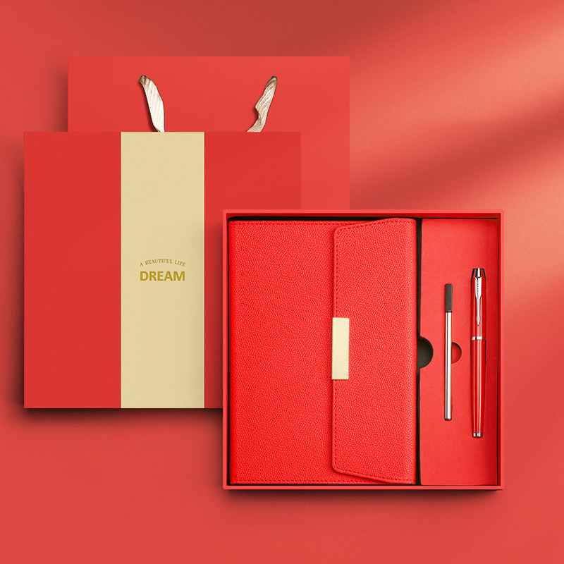 ชุดของขวัญ ของแจกบริษัท ชุดเซ็ทรับไหว้ ชุดเช็ทสมุด+ปากกา รวมกล่องgiftset