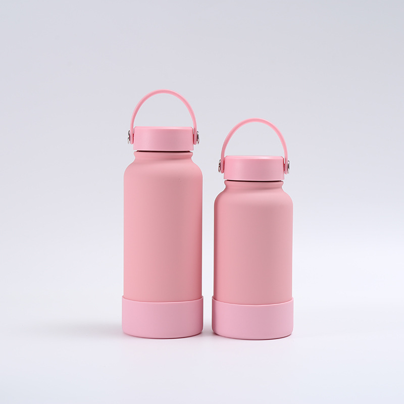 กระบอกน้ำ แก้วเก็บความร้อน-เย็น สแตนเลส 304 ความจุ 650ml