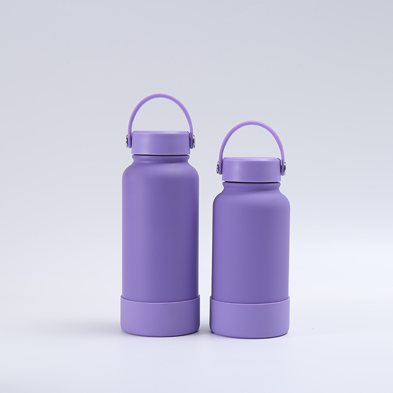 กระบอกน้ำ แก้วเก็บความร้อน-เย็น สแตนเลส 304 ความจุ 650ml