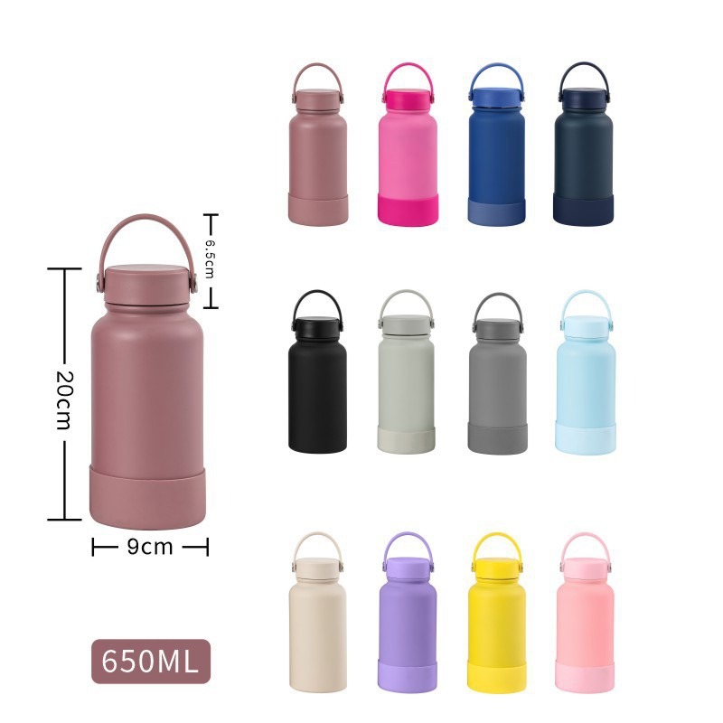 กระบอกน้ำ แก้วเก็บความร้อน-เย็น สแตนเลส 304 ความจุ 1150ml