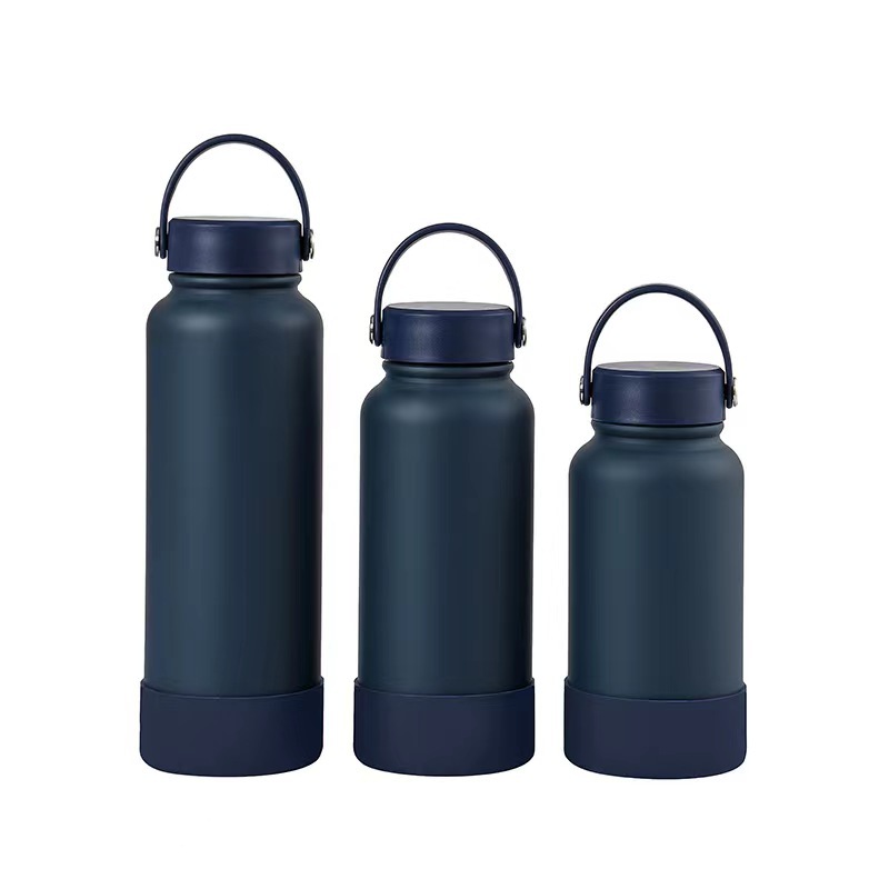 กระบอกน้ำ แก้วเก็บความร้อน-เย็น สแตนเลส 304 ความจุ 1150ml