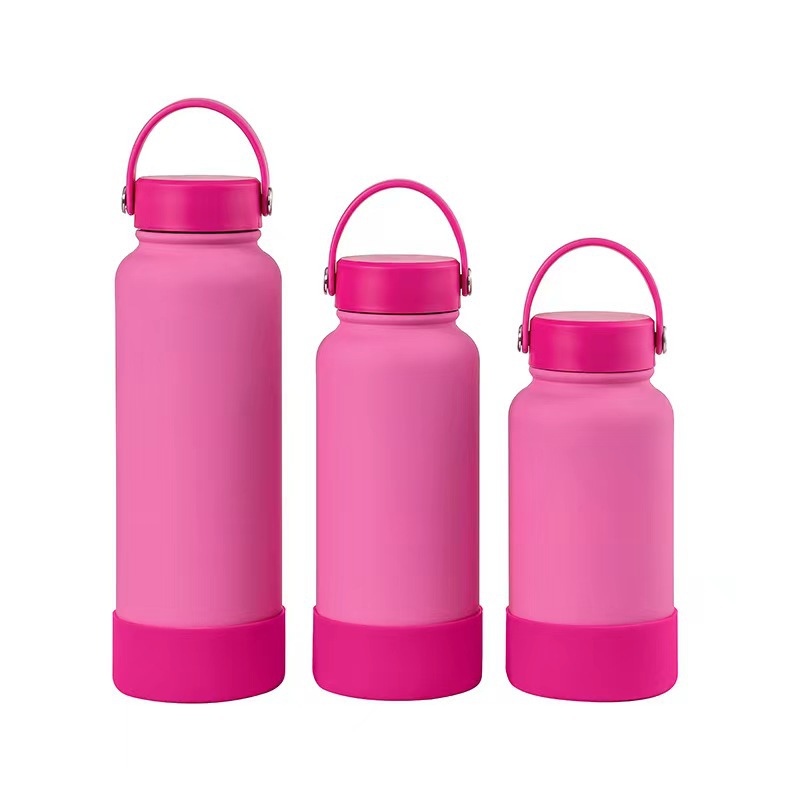 กระบอกน้ำ แก้วเก็บความร้อน-เย็น สแตนเลส 304 ความจุ 1150ml