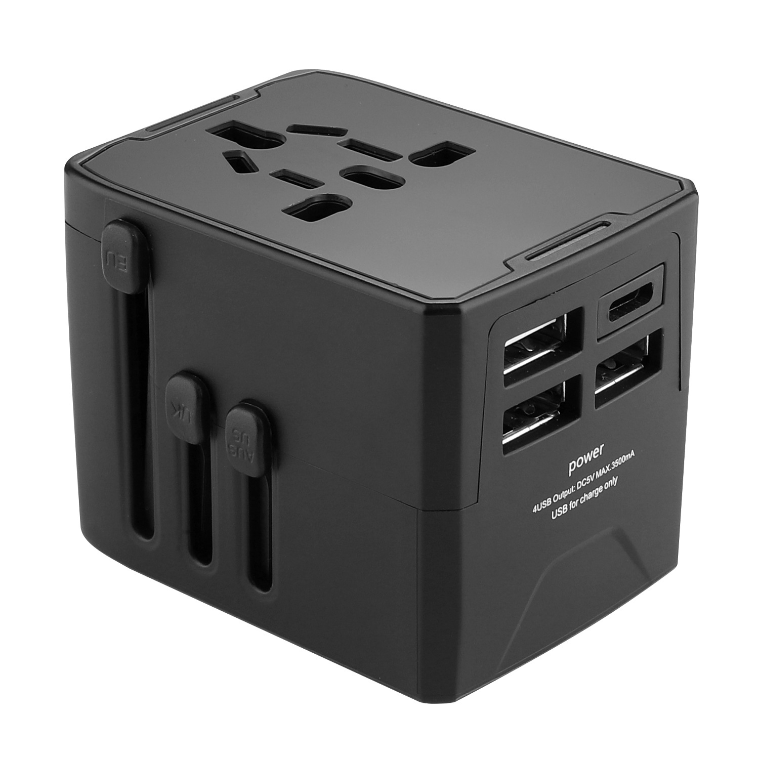 Travel Adaptep ปลั๊กใช้งานได้มากกว่า150 ประเทศ USB type-C