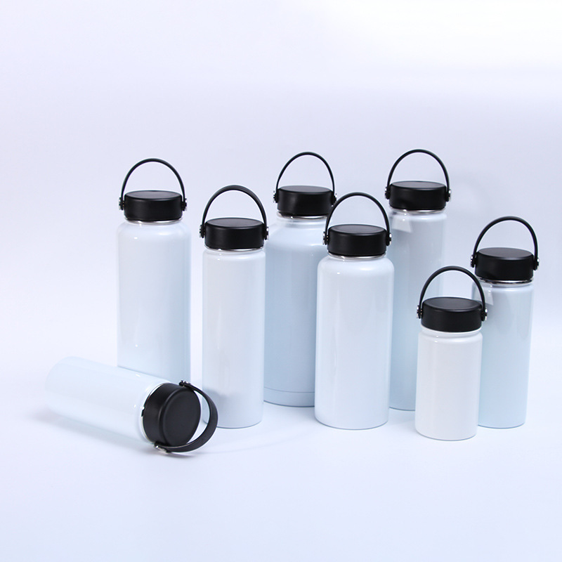 กระบอกน้ำ แก้วเก็บความร้อน-เย็น สแตนเลส 304 ความจุ 500ml