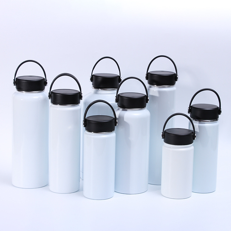 กระบอกน้ำ แก้วเก็บความร้อน-เย็น สแตนเลส 304 ความจุ 500ml