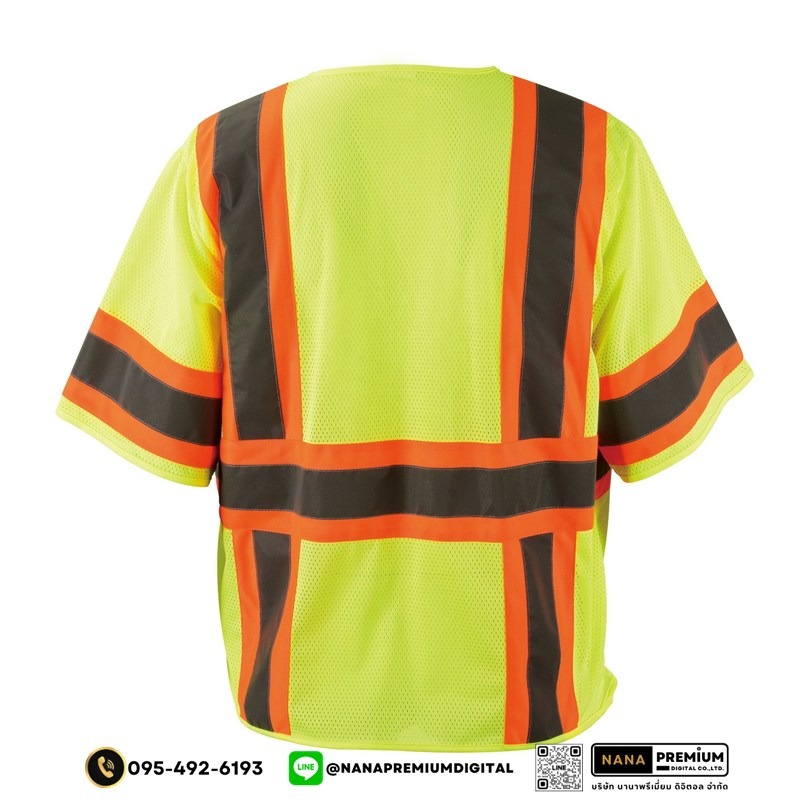 รับผลิตเสื้อสะท้อนแสง รับสกรีนโลโก้เสื้อนิรภัย ขายส่งเสื้อคนงาน ขายส่งเสื้อสะท้อนแสง โรงงานผลิตเสื้อสะท้อนแสง สกรีนโลโก้บริษัท