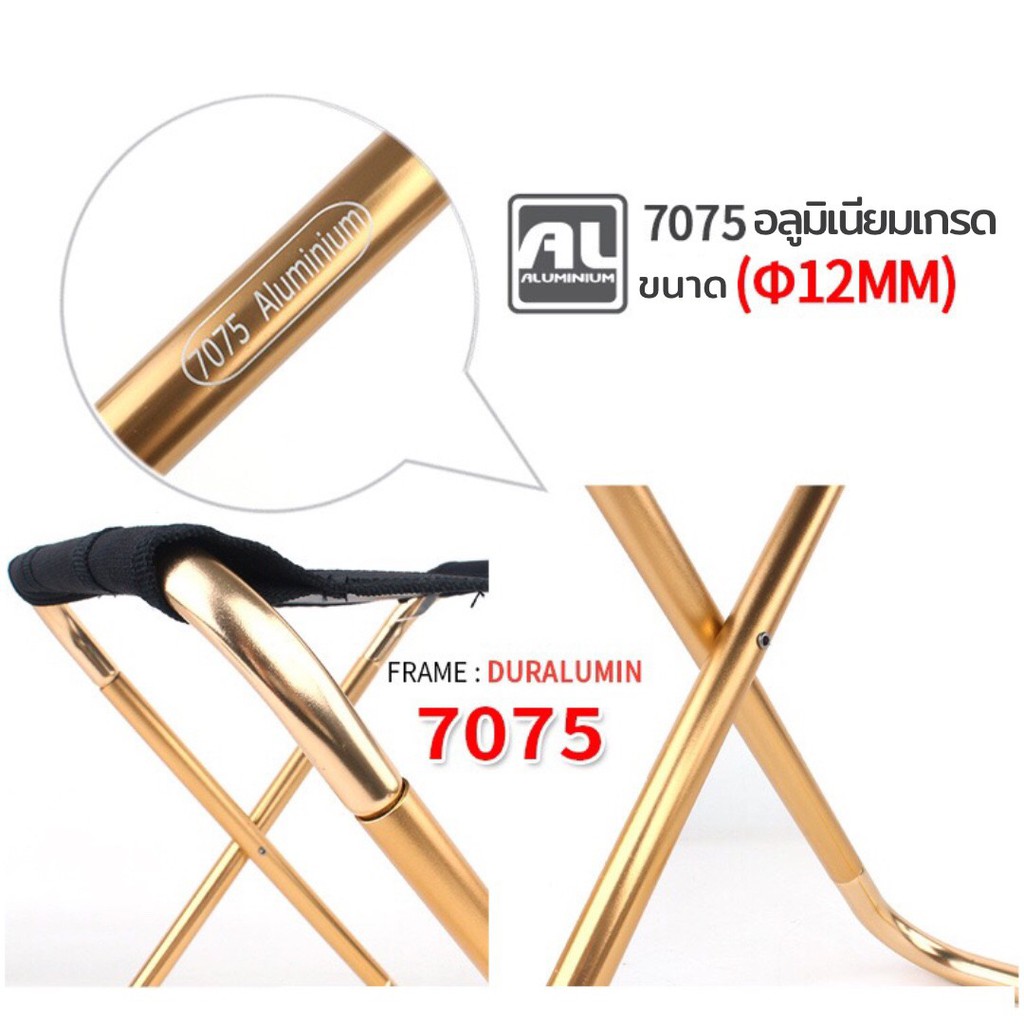 เก้าอี้ เก้าอี้สนาม เก้าอี้พับ เก้าอี้ปิคนิค พับได้ เก้าอี้สนามพับ เก้าอี้พับพกพา Camping Chair