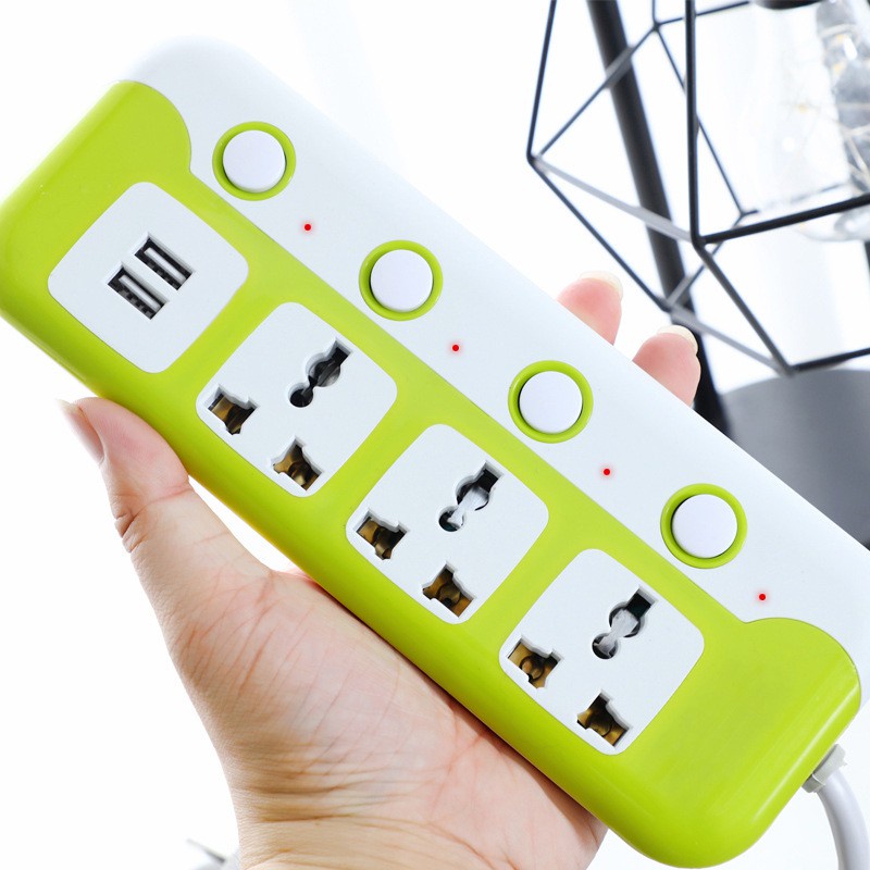 รับสกรีนปลั๊ก ปลั๊กไฟ ปลั๊กพ่วง มีช่องปลั๊กไฟ USB มีสวิตซ์เปิดปิด
