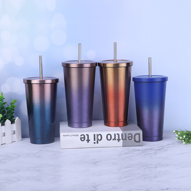 แก้วเก็บความเย็น กระบอกน้ำ แก้วน้ำ แก้วน้ำแบบใส ทรงคริสตัล ขนาด 20oz