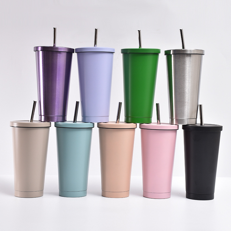แก้วเก็บความเย็น กระบอกน้ำ แก้วน้ำ แก้วน้ำแบบใส ทรงคริสตัล ขนาด 20oz