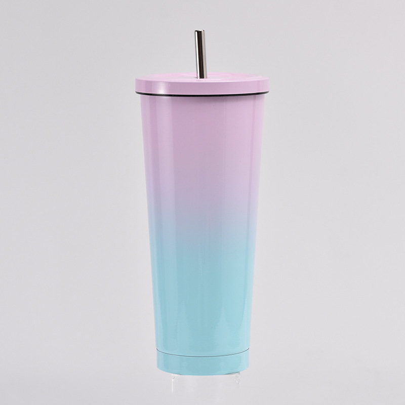 แก้วเก็บความเย็น กระบอกน้ำ แก้วน้ำ แก้วน้ำแบบใส ทรงคริสตัล ขนาด 20oz