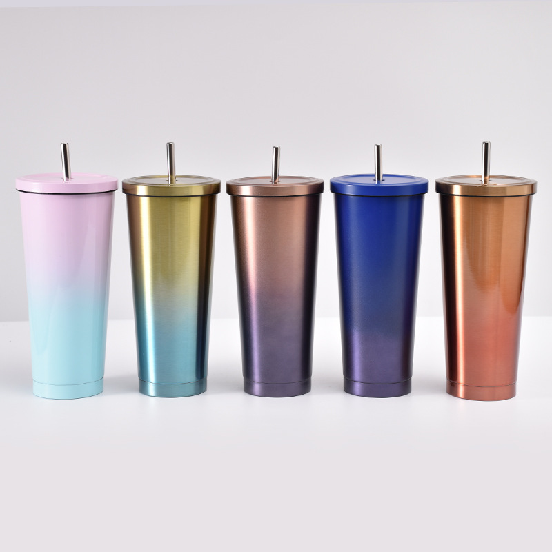 แก้วเก็บความเย็น กระบอกน้ำ แก้วน้ำ แก้วน้ำแบบใส ทรงคริสตัล ขนาด 20oz