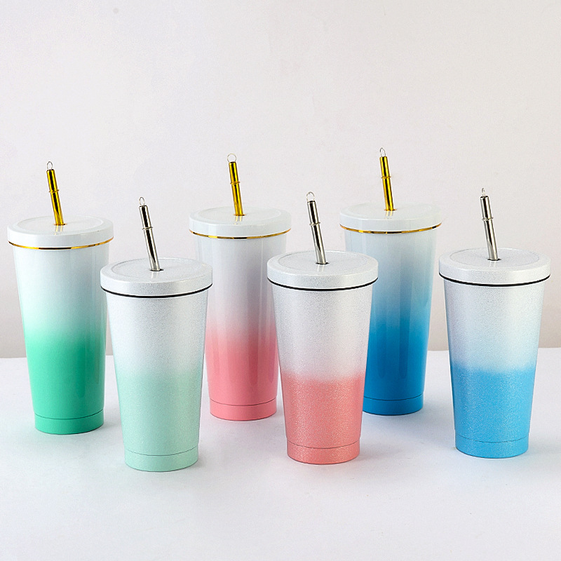 แก้วเก็บความเย็น กระบอกน้ำ แก้วน้ำ แก้วน้ำแบบใส ทรงคริสตัล ขนาด 20oz
