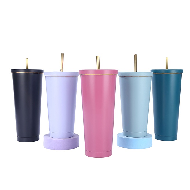 แก้วเก็บความเย็น กระบอกน้ำ แก้วน้ำ แก้วน้ำแบบใส ทรงคริสตัล ขนาด 20oz