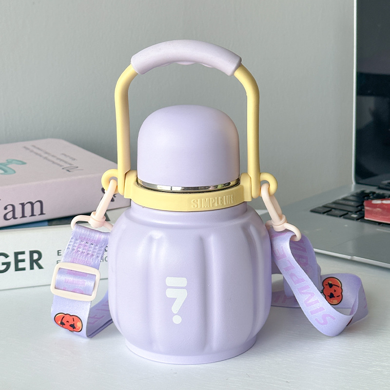 รับสกรีนโลโก้ กระบอกน้ำฟักทองลายน่ารัก 480ml รับทำโลโก้แก้วเยติ รับสกรีนแก้ว ขายส่งแก้ว รับเลเซอร์แก้ว laserแก้ว laserกระบอกน้ำ