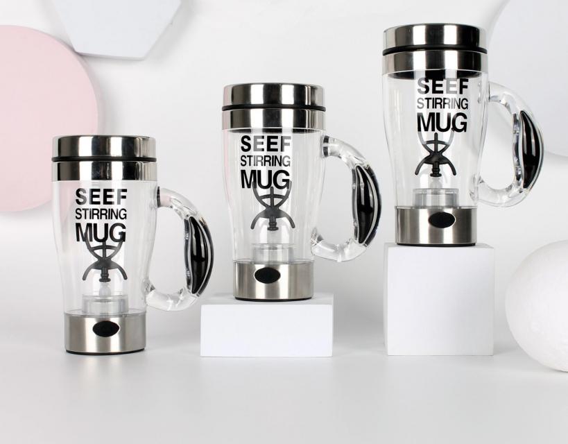 coffee mug แก้วกาแฟ แก้วมัค mug แก้วปั่นอัตโนมัติ 450ML