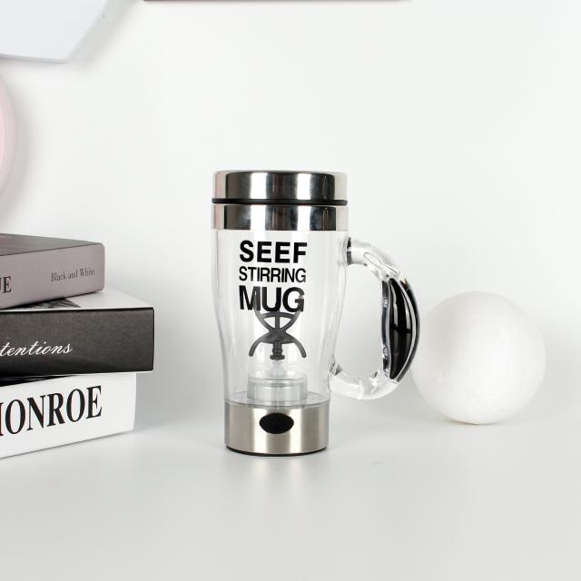coffee mug แก้วกาแฟ แก้วมัค mug แก้วปั่นอัตโนมัติ 450ML
