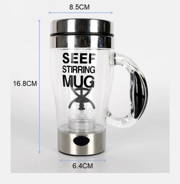 coffee mug แก้วกาแฟ แก้วมัค mug แก้วปั่นอัตโนมัติ 450ML