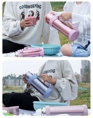 กระบอกน้ำเก็บอุหภูมิความร้อนและเย็น 1200ML/1500ML