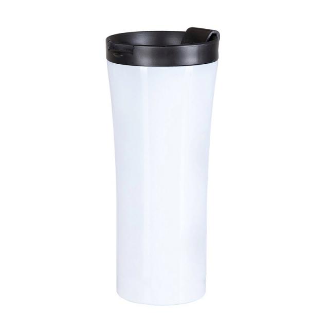 แก้วกาแฟฝาล็อคสแตนเลส 500ml กระบอกน้ำใส่น้ำร้อน รับสกรีน แก้วเก็บความเย็น