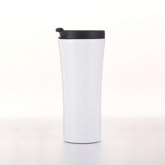 แก้วกาแฟฝาล็อคสแตนเลส 500ml กระบอกน้ำใส่น้ำร้อน รับสกรีน แก้วเก็บความเย็น