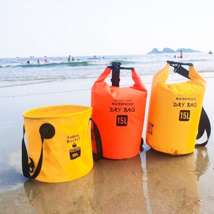 กระเป๋ากันน้ำ ถุงกันน้ำ ถุงทะเล ชายหาด Beach Travel Waterproof Bag 