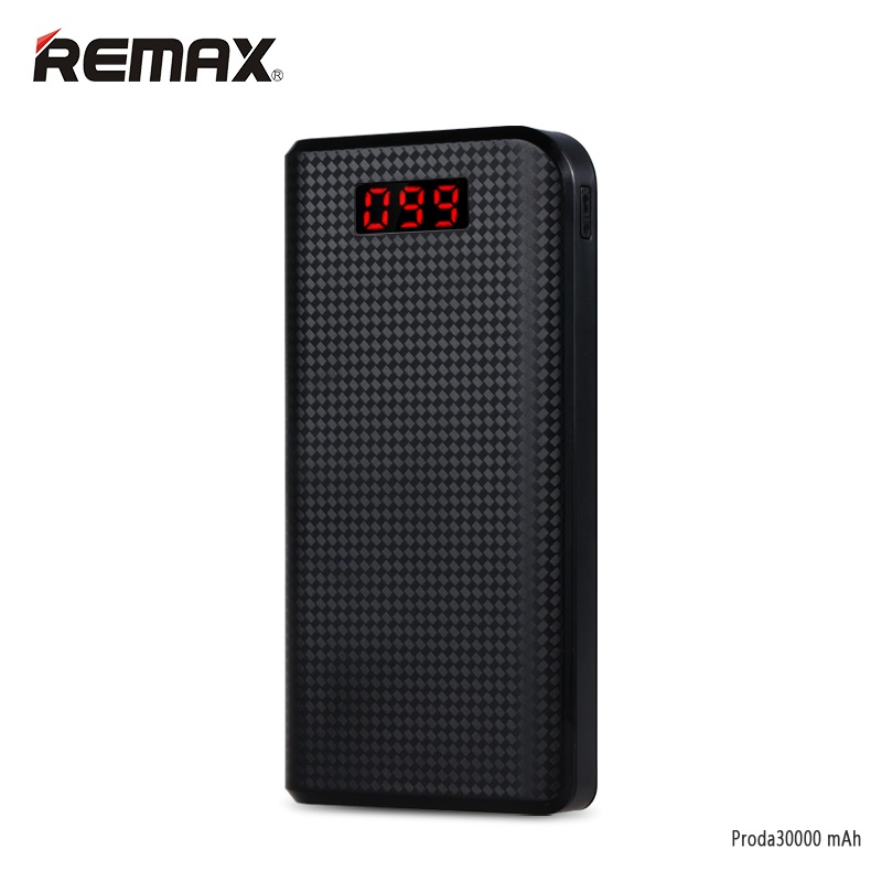 Remax Proda Power bank แบตสำรอง 30000 mAh มีจอ LCD 