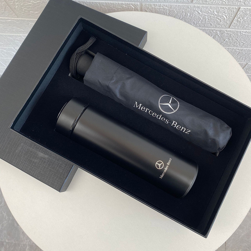 รับสกรีน รับผลิต ชุดของขวัญ ชุดกิ๊ฟเซ็ต giftset กระบอกน้ำ+ร่ม 