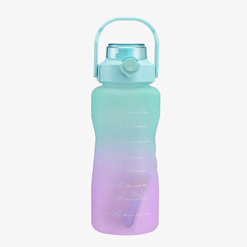 ขวดน้ำ2ลิตร สีพาลเทล รับสกรีน รับผลิตแก้วพลาสติก แก้วน้ำ แก้วน้ำแบบใสมีฝาปิด