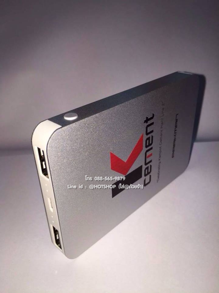 รับสกรีน powerbank แบตสำรอง รุ่น PARKMAN