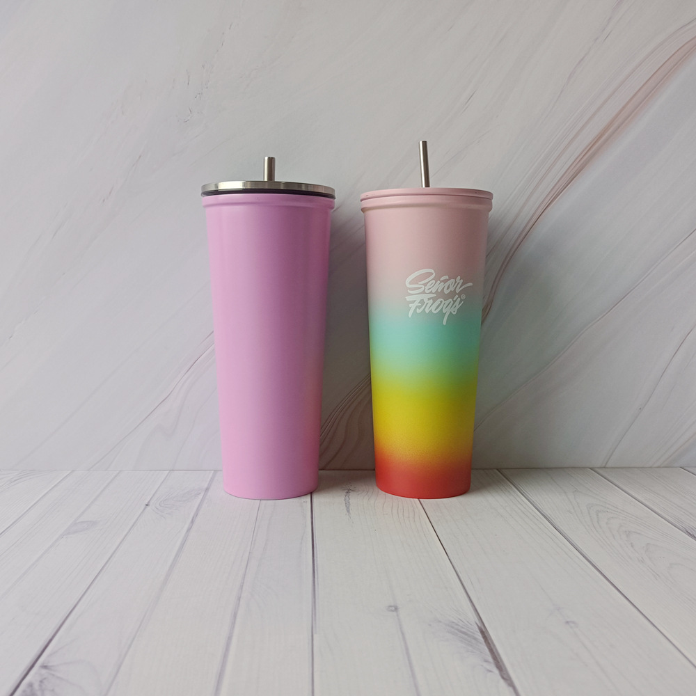 แก้วเก็บความเย็น กระบอกน้ำ แก้วน้ำ แก้วน้ำแบบใส ทรงคริสตัล ขนาด 20oz