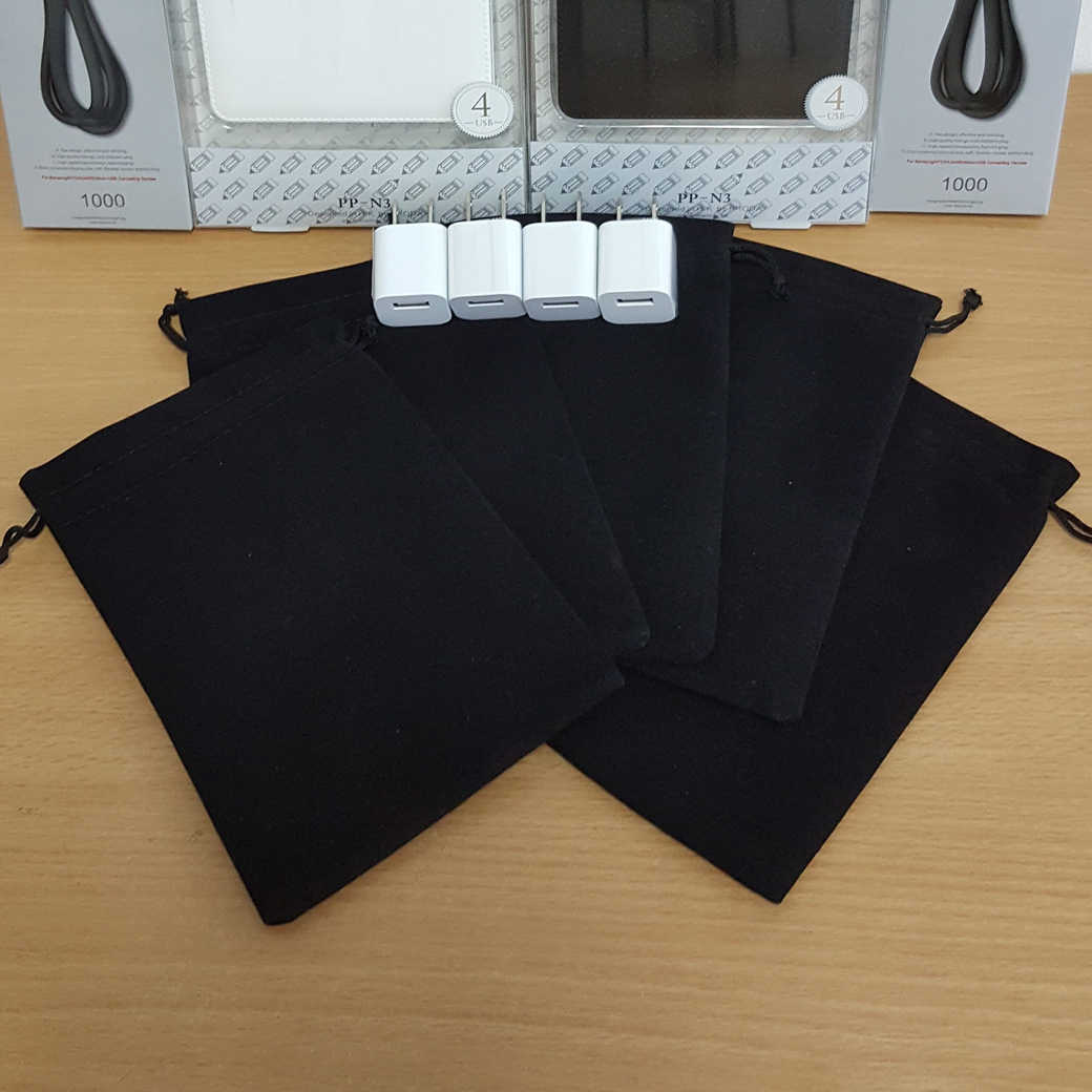 Remax Proda Power bank แบตสำรอง 30000 mAh 4USB+ของแถม3รายการ ซอง-สายชาร์ต-หัวชารต