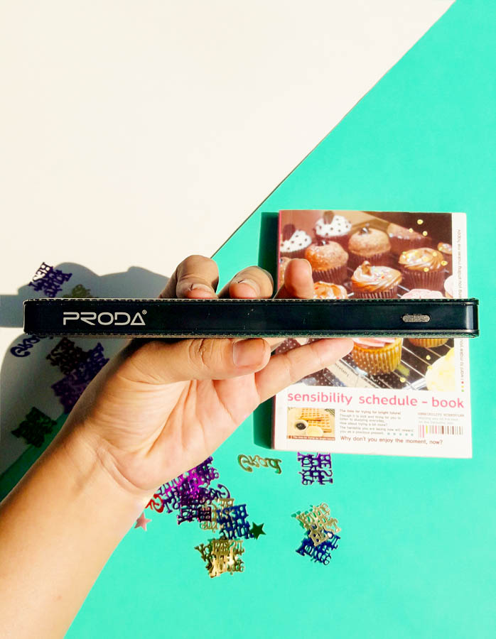 Remax Proda Power bank แบตสำรอง 30000 mAh 4USB+ของแถม3รายการ ซอง-สายชาร์ต-หัวชารต